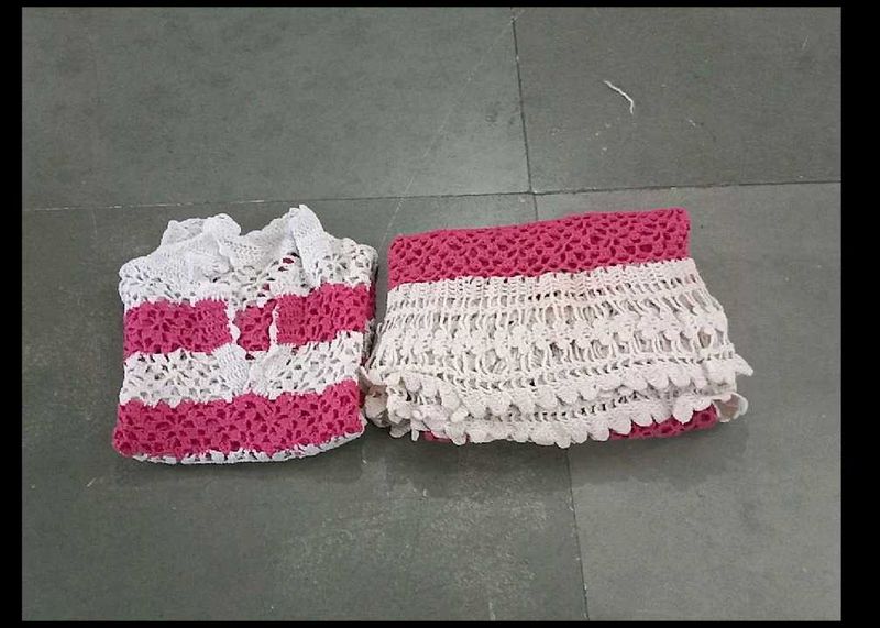 Cute Girls Crochet  Set