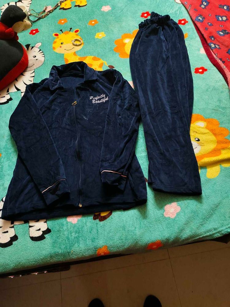 Heavy Velvet Night Suit