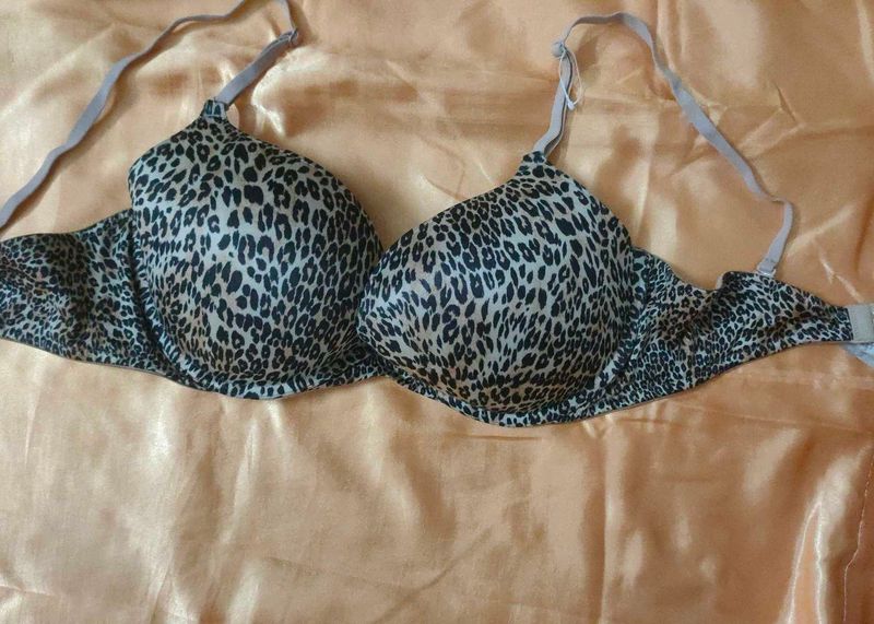 Leopard Print Bra