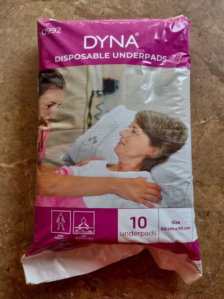Brand New DYNA Disposable Underpads 60x90cm