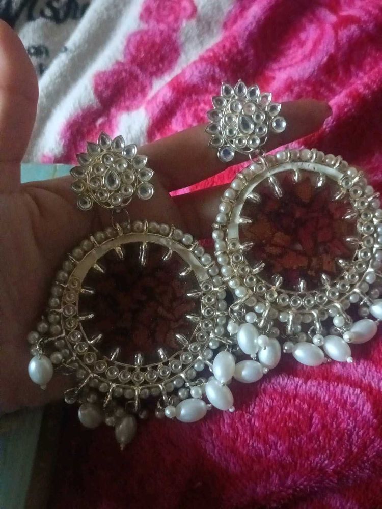 Elegant Pearl Drop Earrings