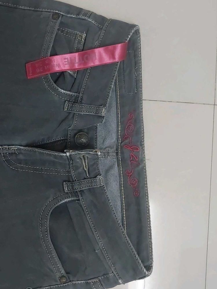 Y2k F21 Charcoal Jeans