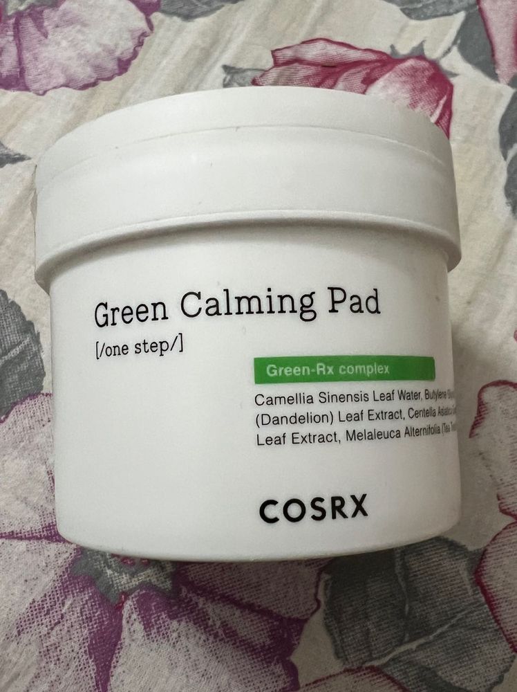 Cosrx Green Calming Toner Pad
