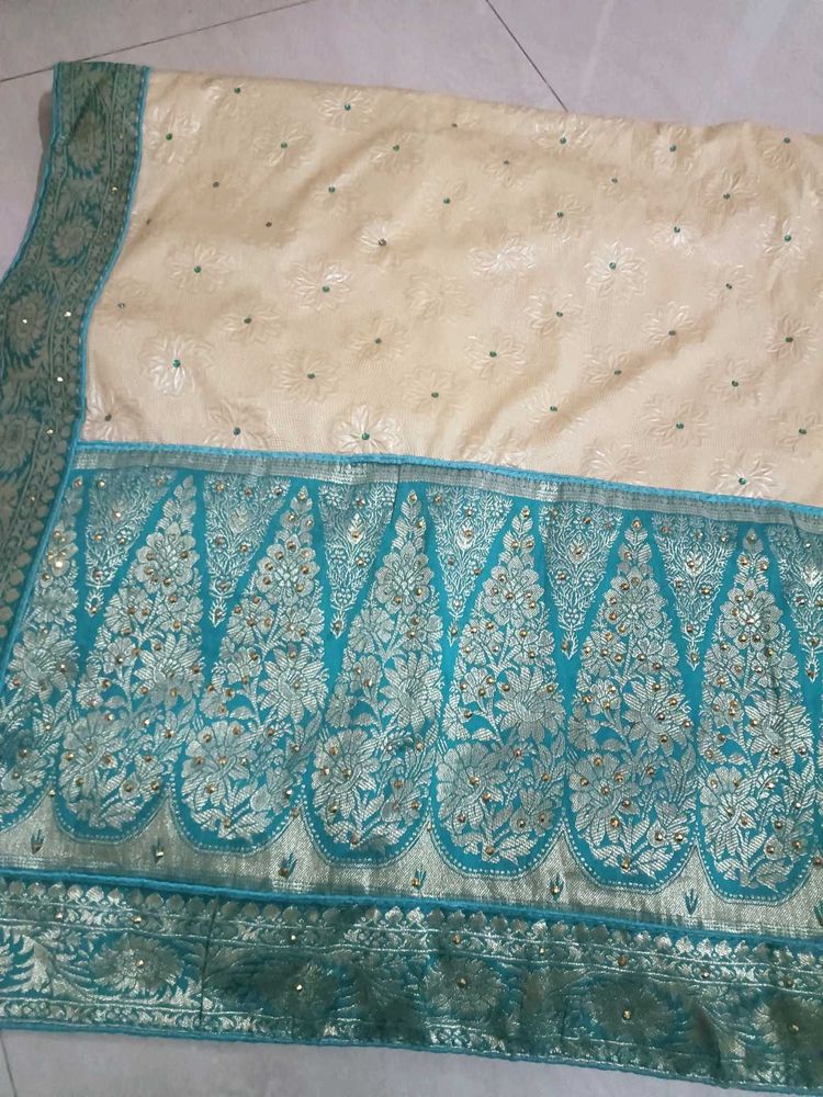 Heavy Quality Banarasi Saree Wear Any Occasion Hea