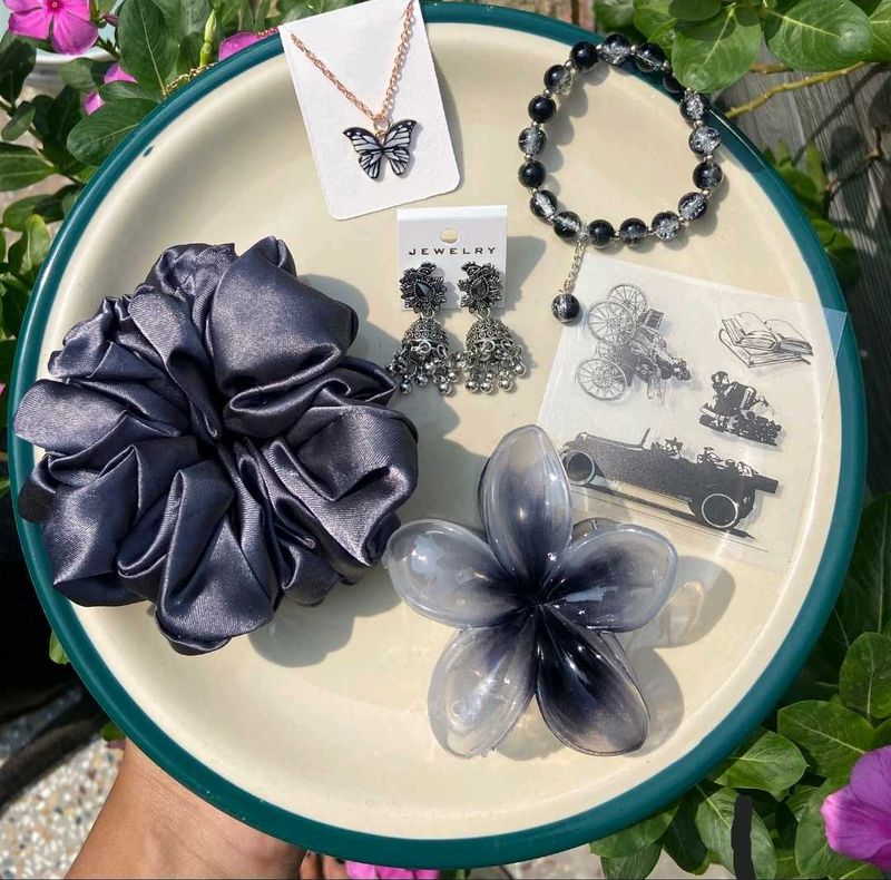 Accessories Bundle: Necklace, Bracelet, More