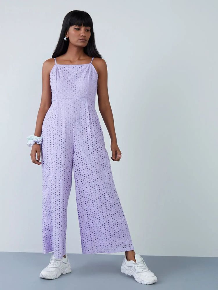 Chic Lilac Jumpsuit