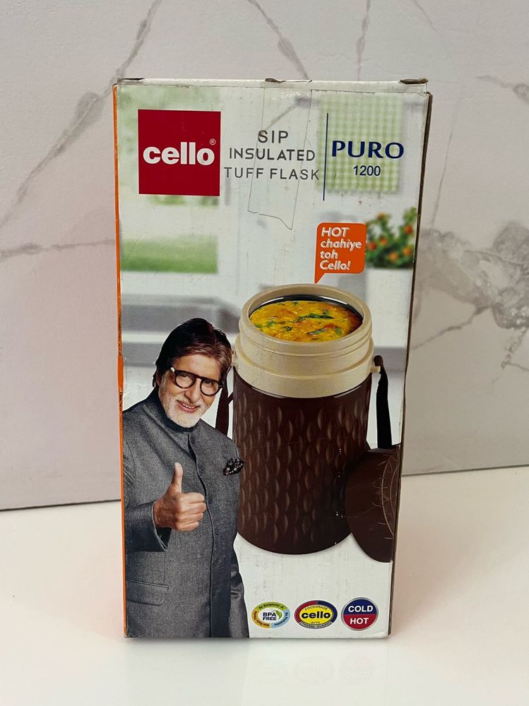 Cello Insulated Tuff Flask