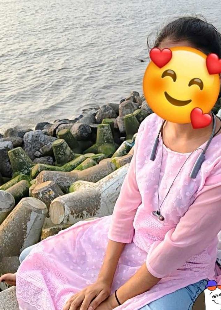 Pink Embroidered Kurti