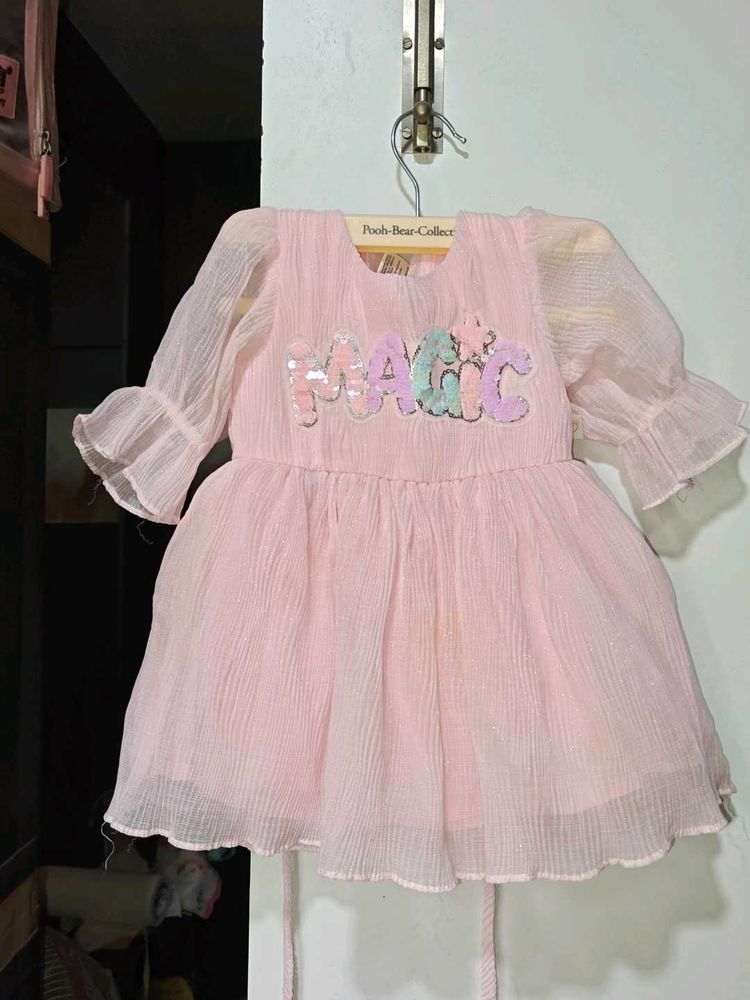 Cute Pink Party Dress