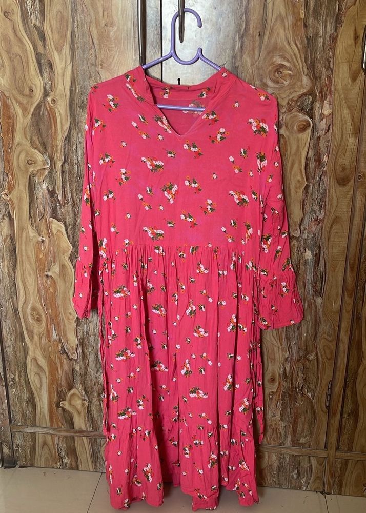 Floral Pink Dress