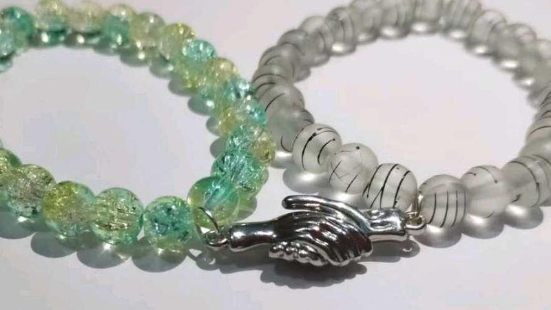 Magnetic Couple Bracelet