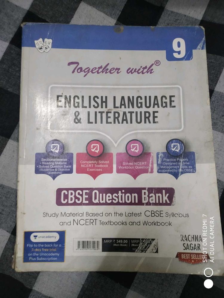 Book  Class 9 - english literature &amp; language