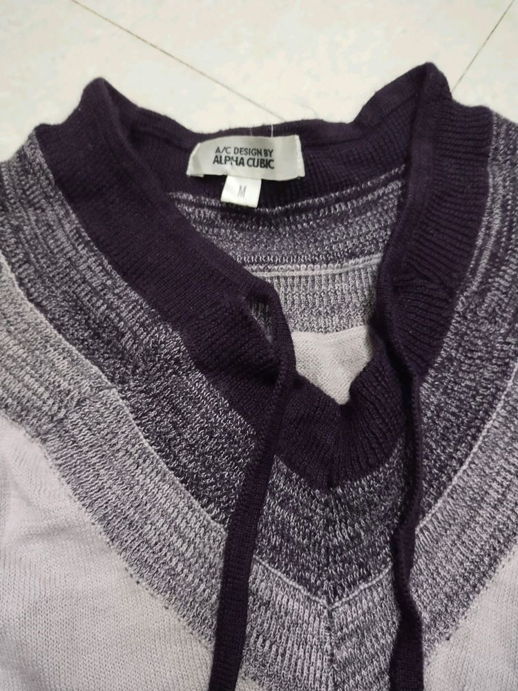 Woolen Top Sweater Sweatshirt