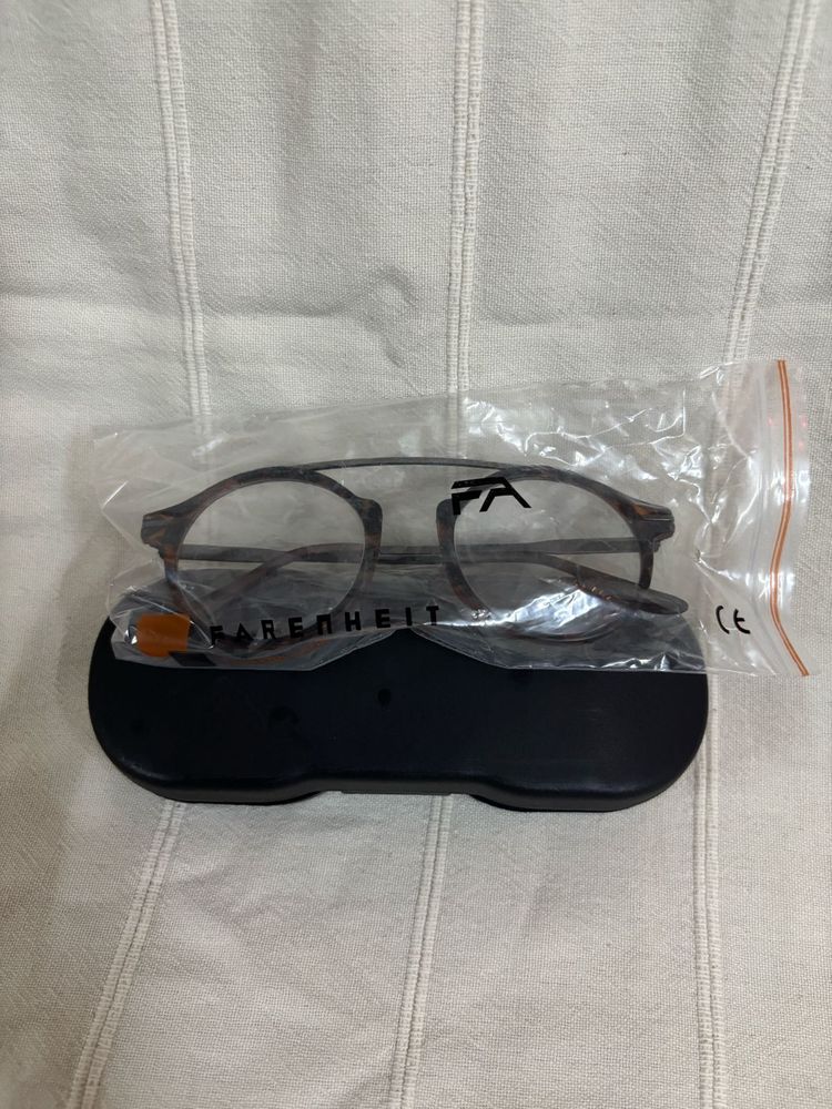 🆕Farenheit Round Retro Classic Glasses Eyewear