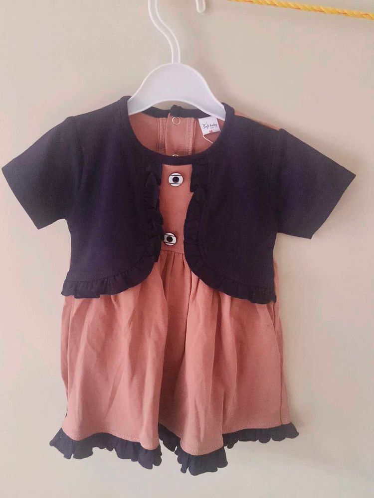 Cute Baby Dress with Bolero