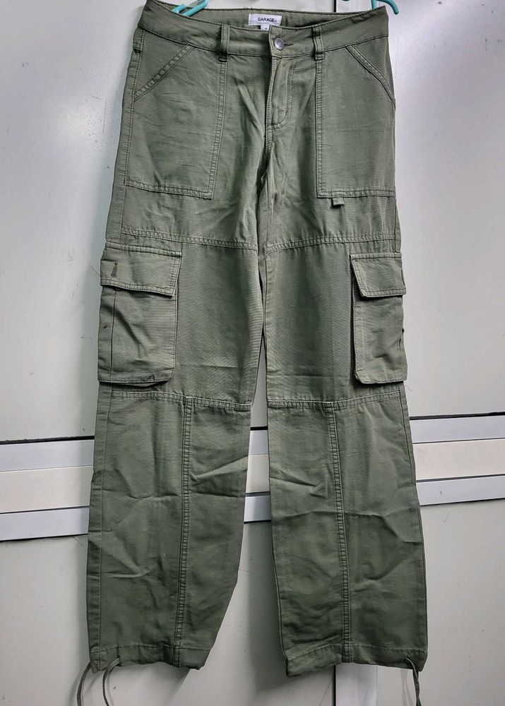 Olive Green Cargo Pants