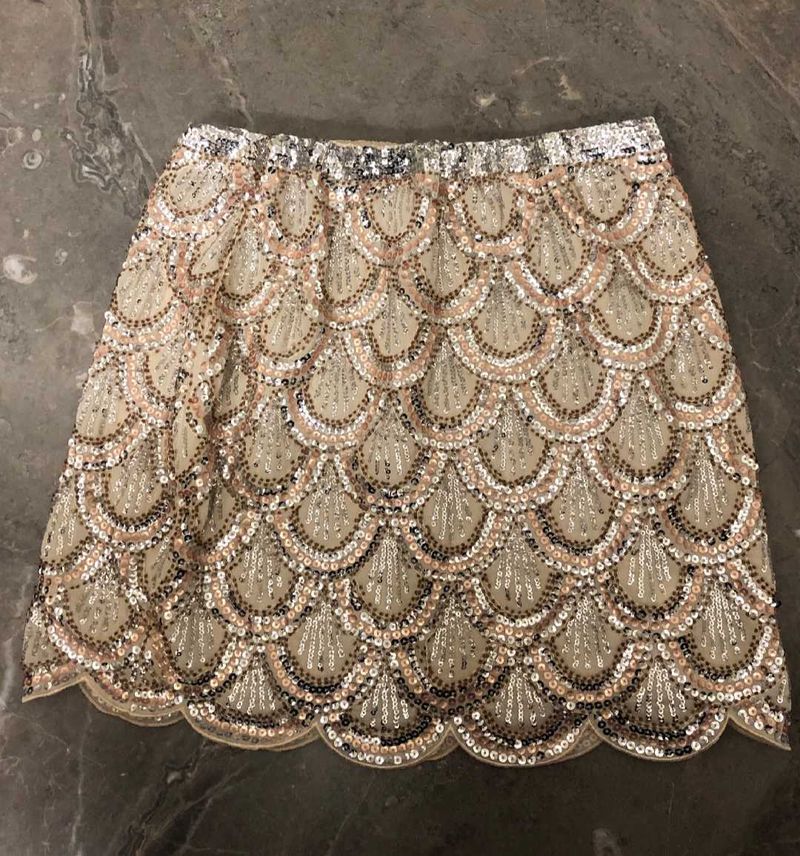 Sequin Mini Skirt