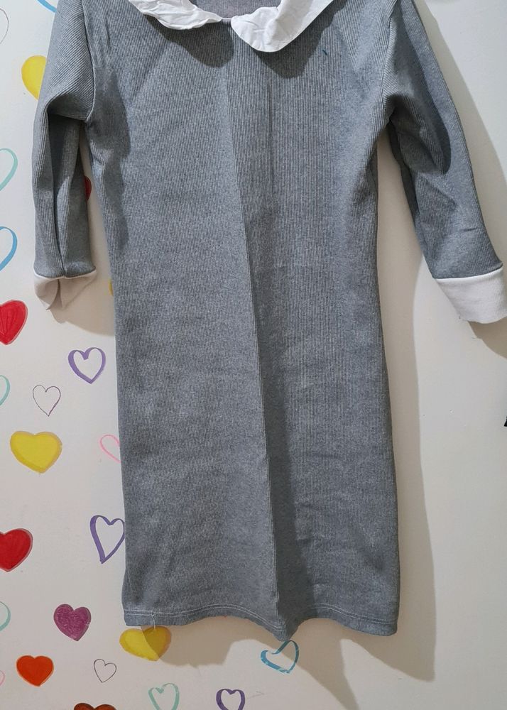 Comfy Knee Length A Line Dress