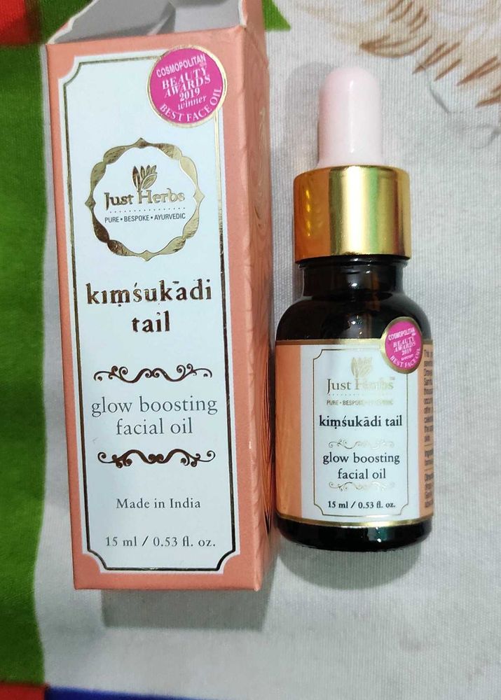 Just Herbs | Kimsukadi Tail | Glow Boosting Oil