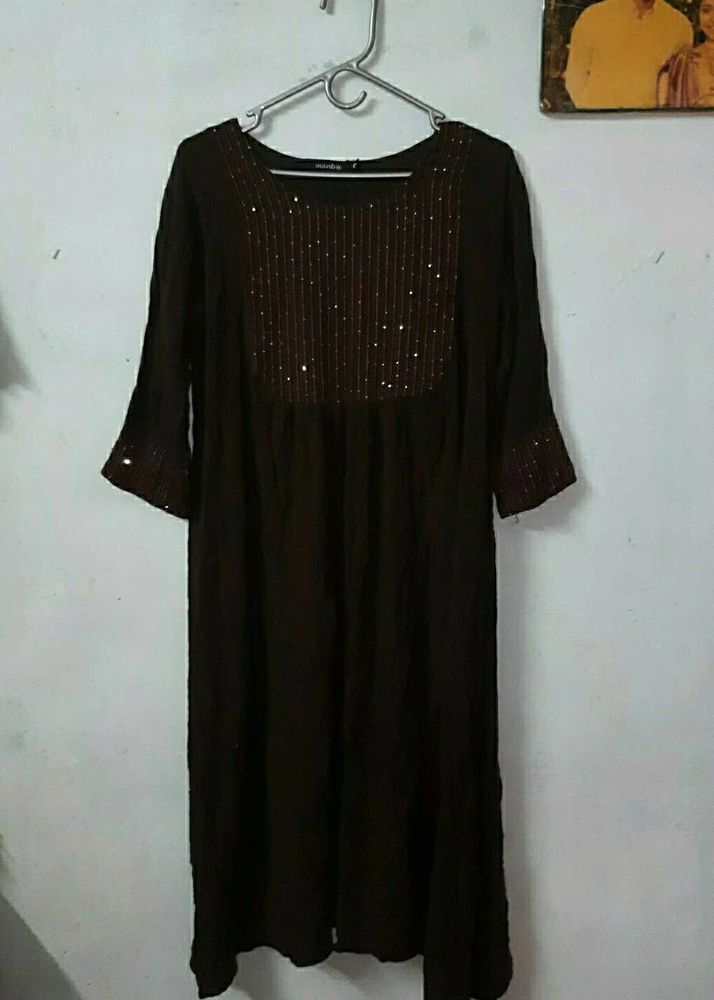 Ethnic Elegant Brown Kurta
