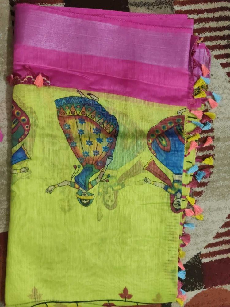 Printed Saree