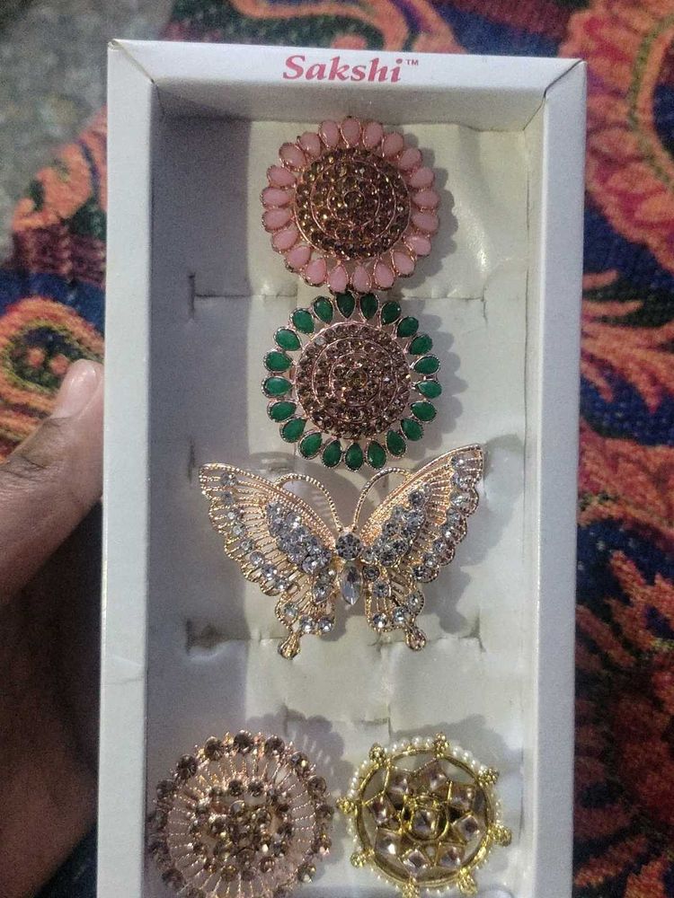 Sakshi Rings - Set of 5