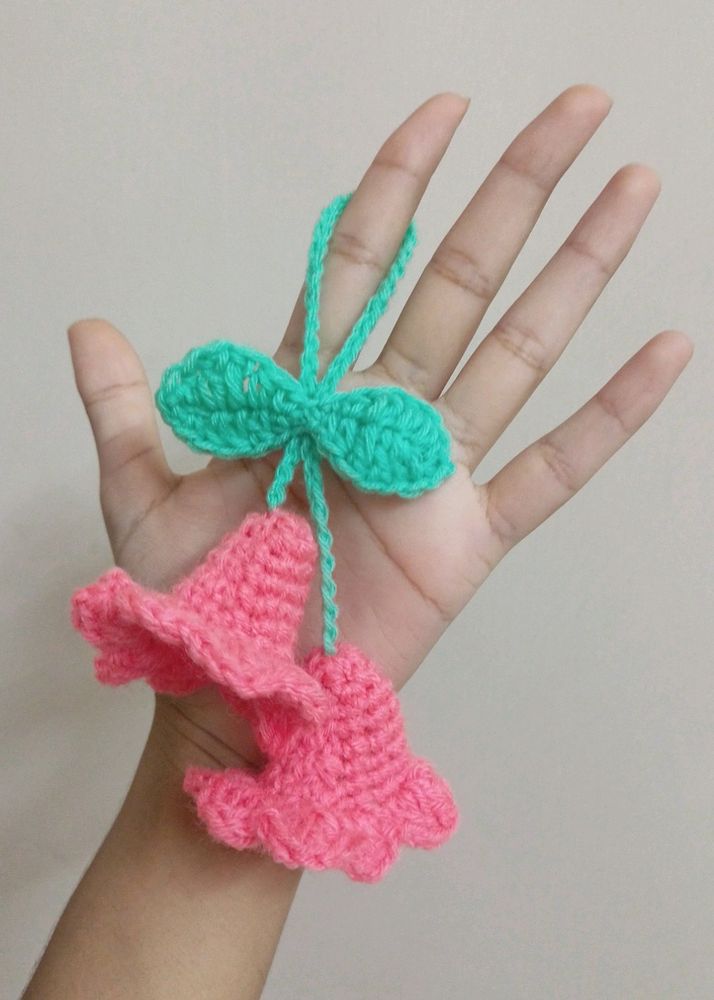 New Lilly Crochet Keychain