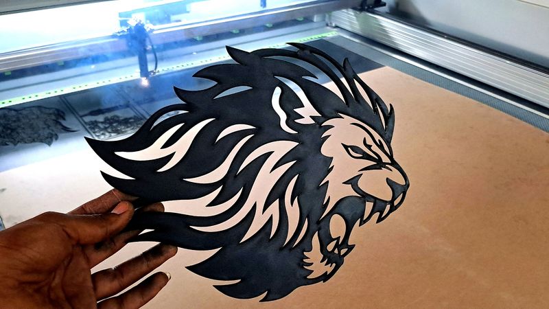 Lion  Wall Hanging Art Decor Room Photo Frame