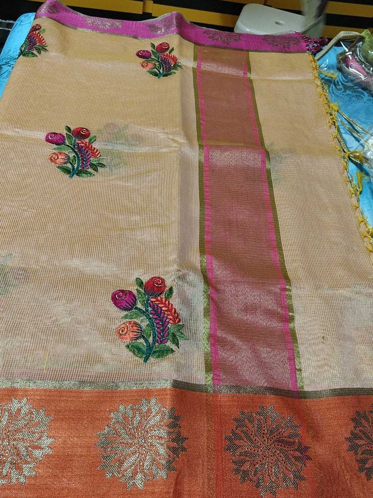 Semi Party Wear Saree