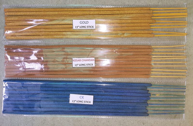 13&#34; LONG AGARBATTI - 6 packet