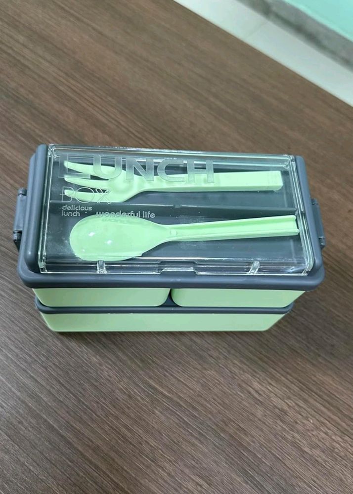 3 Container Lunch Box For Office School