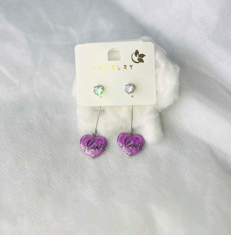 Heart Love Earrings