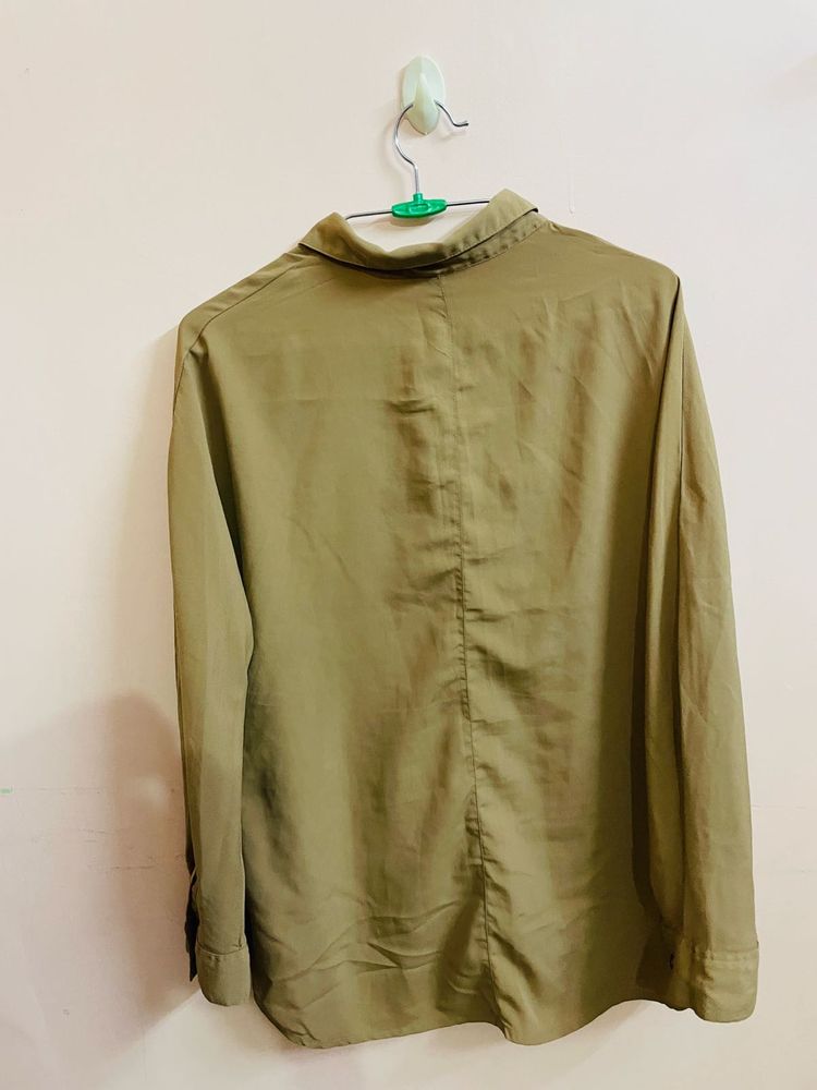 Brown Plain Shirt