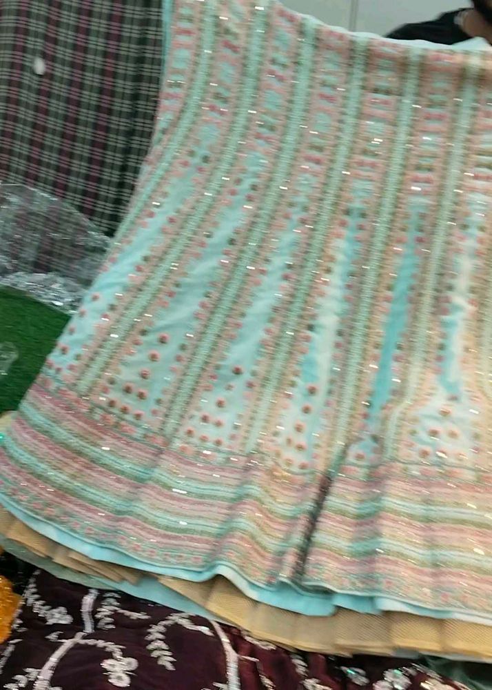 Unstitched Lehnga