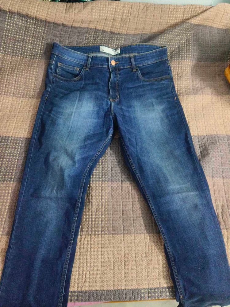 Dark Wash Denim Jeans