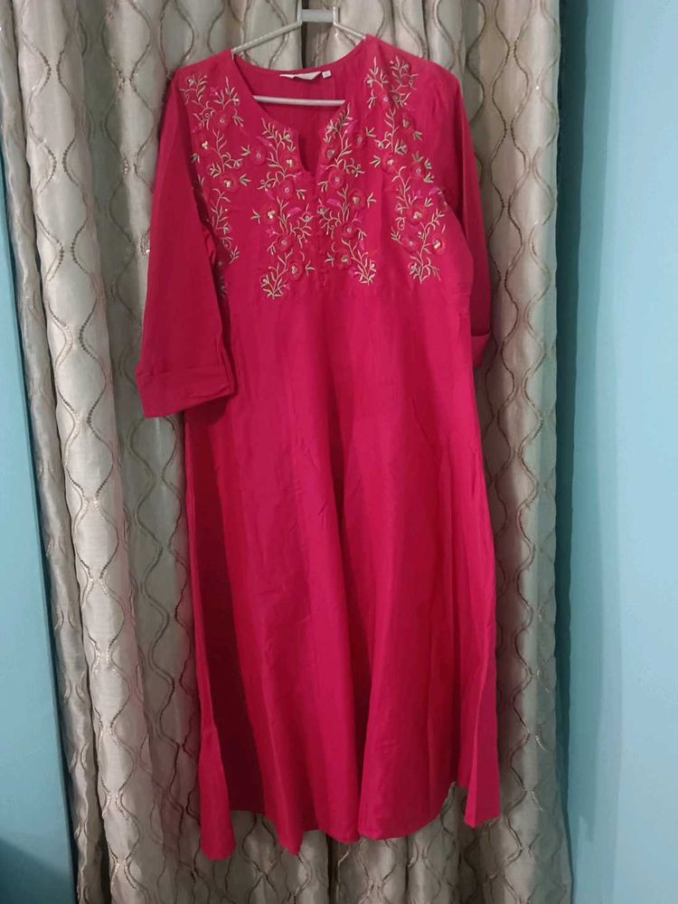 Anarkali Kurta Set With Duppata
