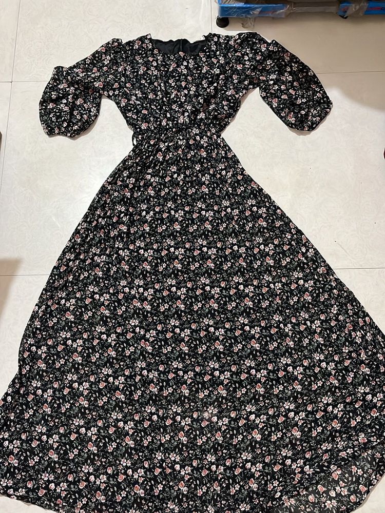 Long Flared Gown