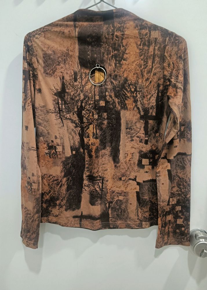 Top With Imported Material