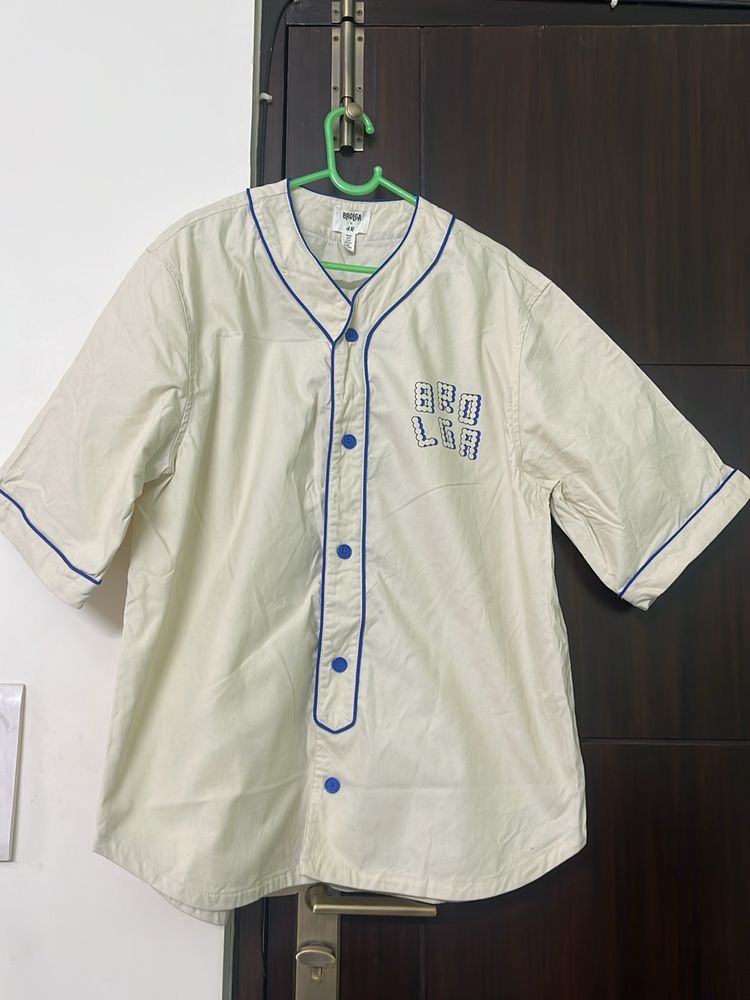 H&amp;M Unisex Baseball Shirt