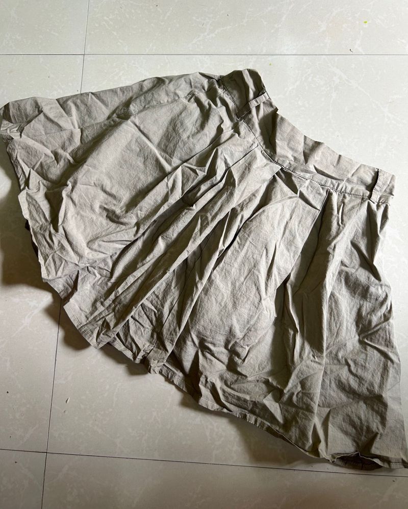 Grey Vintage Tennis Skirt