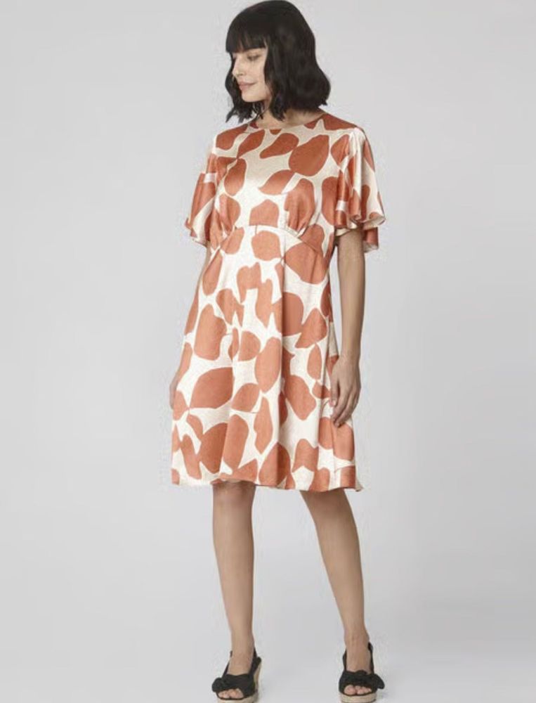 Floral Print Mini Dress