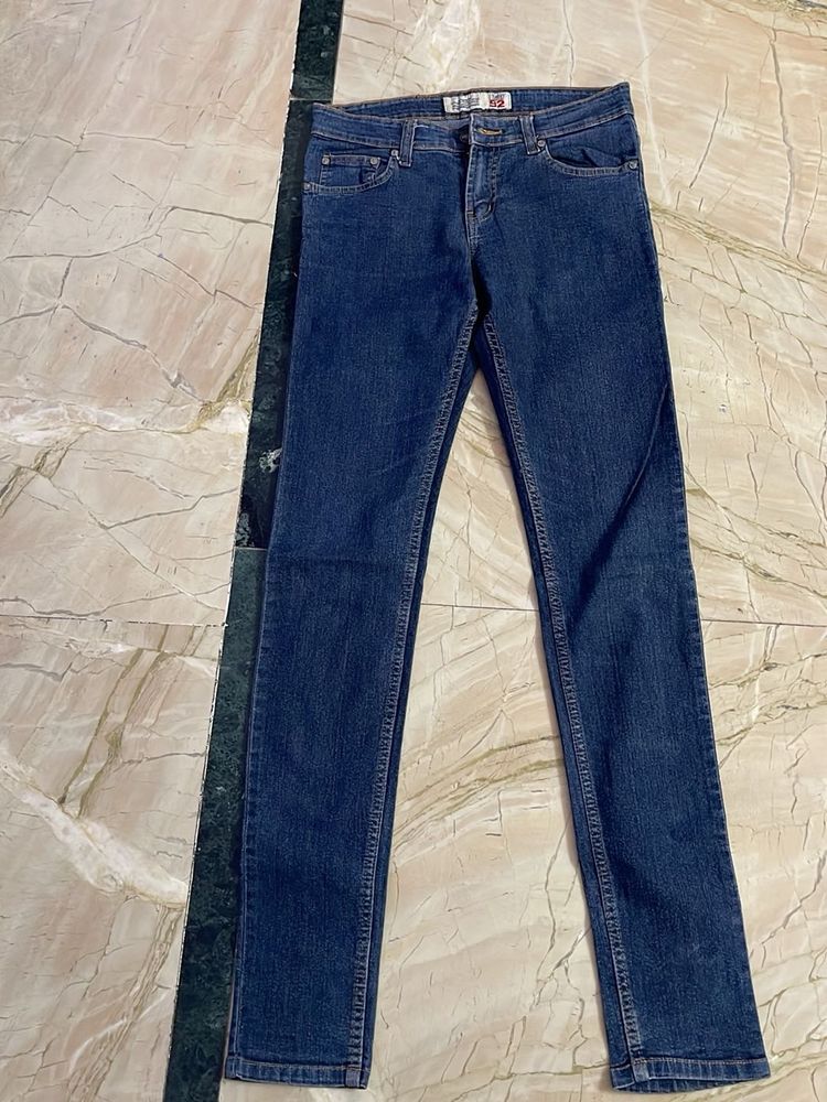 Dark Blue Denim Jeans