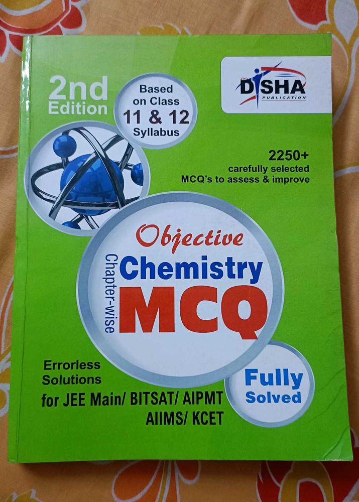 Objective Chemistry MCQ For JEE MAIN/AIIMS/AIPMT