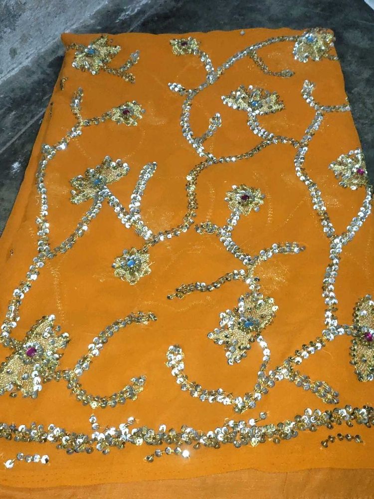 Heavy Work Saree