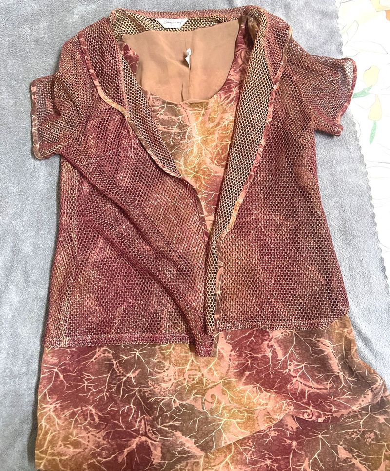Set Of Top N midi Dress