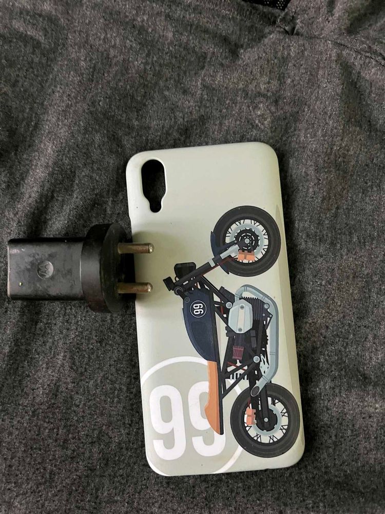 Vivo V11 Pro Back Cover with Motorola Adaptor