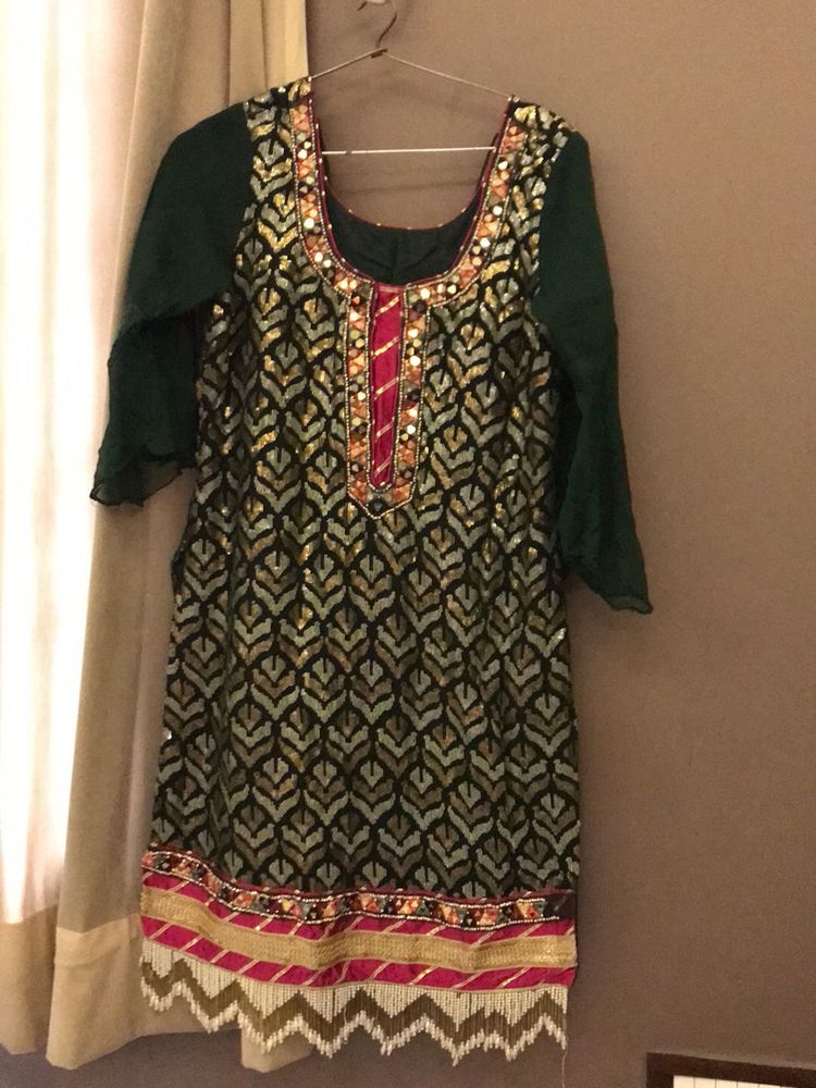 Heavy Suit With Dupatta