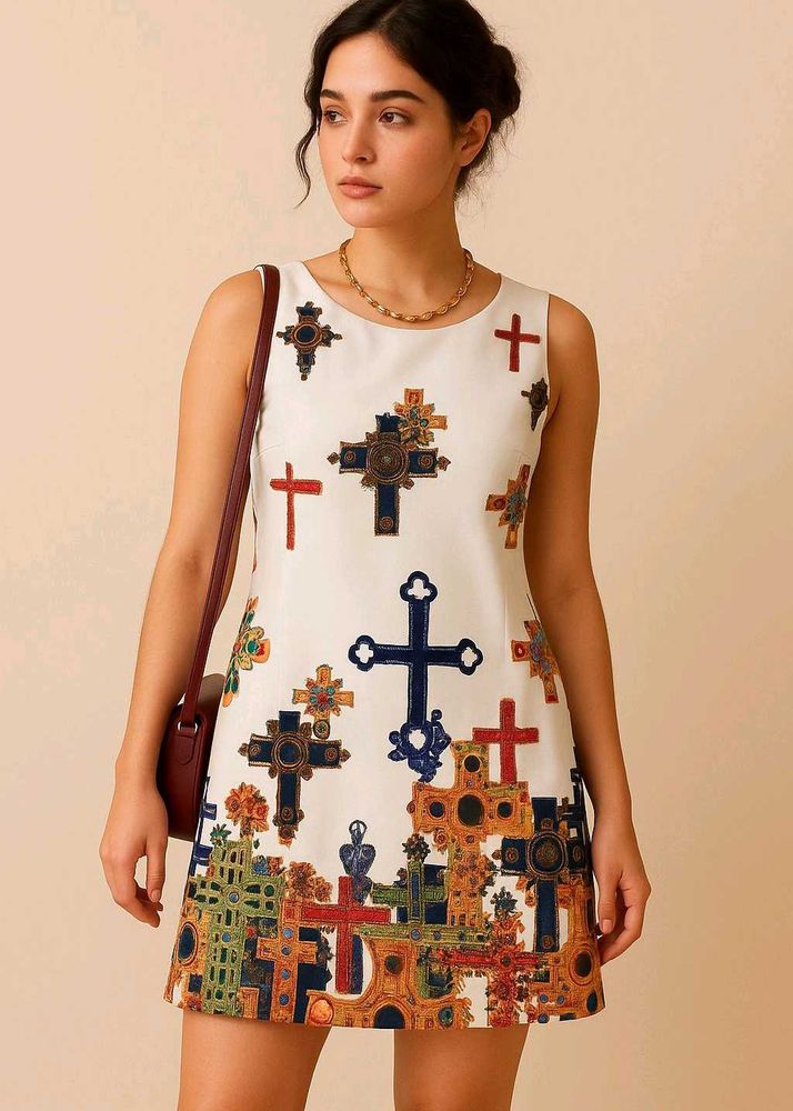 Vintage Style Cross Dress