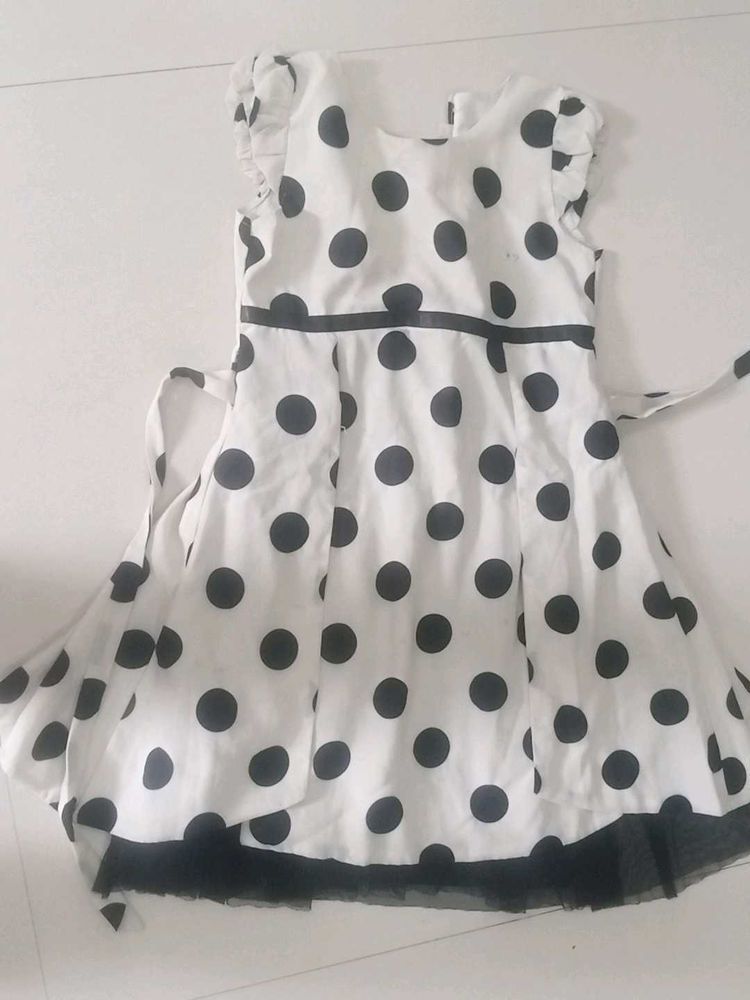 Polka Dot Girls Dress
