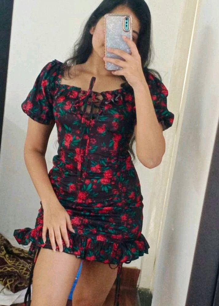 Floral Mini Dress